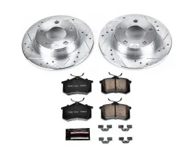 Power Stop Z23 Evolution Sport Brake Kit Rear Audi Allroad Quattro 2001-2005