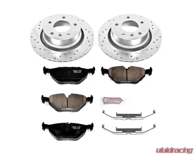 Power Stop Z23 Evolution Sport Brake Kit Rear BMW Z4 2003-2008 - K962