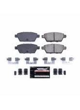 Power Stop Z23 Evolution Sport Brake Pads w/Hardware Rear Ford Fusion 2006-2012                                     - Z23-1161 - Image 2