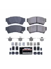 Power Stop Z23 Evolution Sport Brake Pads w/Hardware Front Ford Fusion 2006-2012                                     - Z23-1164 - Image 2