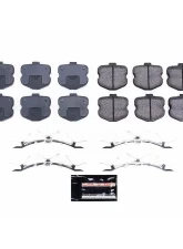 Power Stop Z23 Evolution Sport Brake Pads w/Hardware Front Chevrolet Corvette 2006-2013                                     - Z23-1185F - Image 2