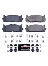 Power Stop Z23 Evolution Sport Brake Pads w/Hardware Front Lexus ES300h 2013-2018                                     - Z23-1293 - Image 2