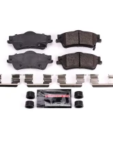 Power Stop Z23 Evolution Sport Brake Pads w/Hardware Rear Chevrolet Caprice 2011-2017                                     - Z23-1352 - Image 2
