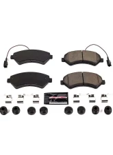 Power Stop Z23 Evolution Sport Brake Pads w/Hardware Front Ram ProMaster 1500 2019                                     - Z23-1540 - Image 2