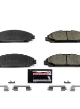 Power Stop Z23 Evolution Sport Brake Pads w/Hardware Front Ford Mustang 2015-2022                                     - Z23-1791 - Image 2