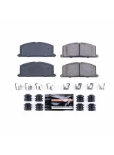 Power Stop Z23 Evolution Sport Brake Pads w/Hardware Front Chevrolet Nova 1985-1988                                     - Z23-242 - Image 2