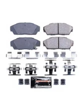 Power Stop Z23 Evolution Sport Brake Pads w/Hardware Front Acura Integra 1990-1993                                     - Z23-341 - Image 2