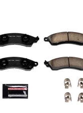 Power Stop Z23 Evolution Sport Brake Pads w/Hardware Front Chevrolet Camaro 1987-1992                                     - Z23-412 - Image 2