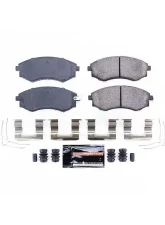 Power Stop Z23 Evolution Sport Brake Pads w/Hardware Front Hyundai Elantra 1992-2001                                     - Z23-449 - Image 2