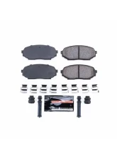 Power Stop Z23 Evolution Sport Brake Pads w/Hardware Front Geo Storm 1990-1993                                     - Z23-457 - Image 2