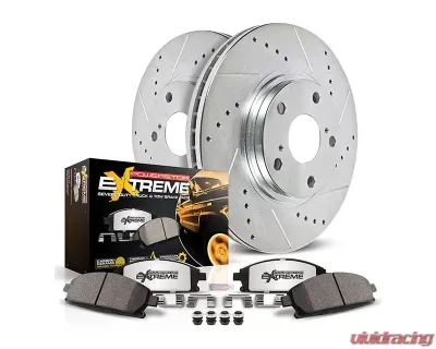 Power Stop Z36 Truck and Tow Kit w/Calipers Rear Acura TL 2009-2014 - KC5854-36