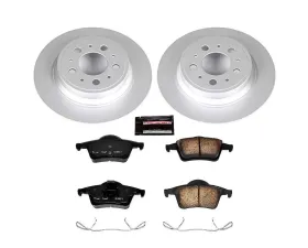 Power Stop Z23 Evolution Sport Coated Brake Kit Rear Volvo S60 2001-2009