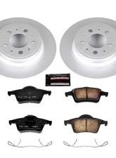 Power Stop Z23 Evolution Sport Coated Brake Kit Rear Volvo S60 2001-2009                                     - CRK5196 - Image 2