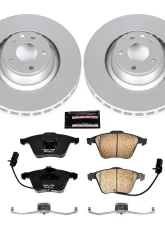 Power Stop Z23 Evolution Sport Coated Brake Kit Front Audi A6 Quattro 2005-2011                                     - CRK5277 - Image 2