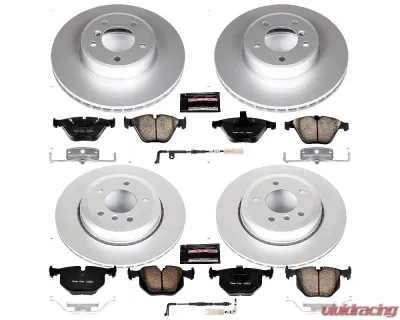 Power Stop Z23 Evolution Sport Coated Brake Kit Front & Rear BMW 525i 2004-2006 - CRK5360