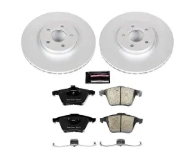 Power Stop Z23 Evolution Sport Coated Brake Kit Front Volvo C70 2006-2013