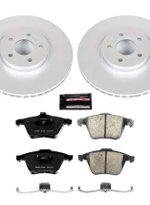 Power Stop Z23 Evolution Sport Coated Brake Kit Front Volvo C70 2006-2013                                     - CRK5430 - Image 2
