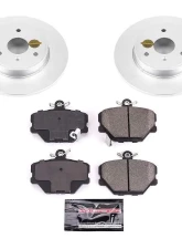 Power Stop Z23 Evolution Sport Coated Brake Kit Front Smart Fortwo 2008-2016                                     - CRK5695 - Image 2