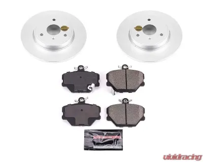 Power Stop Z23 Evolution Sport Coated Brake Kit Front Smart Fortwo 2008-2016 - CRK5695