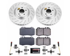 Power Stop Z23 Evolution Sport Coated Brake Kit Front Mercedes-Benz C32 AMG 2002-2004