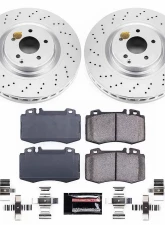 Power Stop Z23 Evolution Sport Coated Brake Kit Front Mercedes-Benz C32 AMG 2002-2004                                     - CRK6205 - Image 2