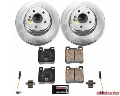 Power Stop Z23 Evolution Sport Coated Brake Kit Rear Mercedes-Benz C32 AMG 2002-2004 - CRK6226