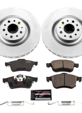 Power Stop Z23 Evolution Sport Coated Brake Kit Front Fiat 500L 2014-2019                                     - CRK6840 - Image 2
