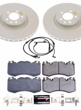 Power Stop Z23 Evolution Sport Coated Brake Kit Front Land Rover Range Rover 2013-2017                                     - CRK7074 - Image 2