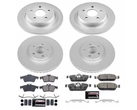 Power Stop Z23 Evolution Sport Coated Brake Kit Front & Rear Ford Focus 2015-2018