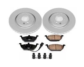 Power Stop Z23 Evolution Sport Coated Brake Kit Front Volkswagen Beetle 1999-2006