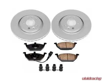 Power Stop Z23 Evolution Sport Coated Brake Kit Front Volkswagen Beetle 1999-2006 - CRK839