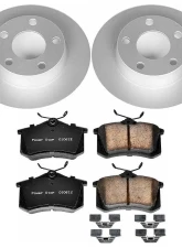 Power Stop Z23 Evolution Sport Coated Brake Kit Rear Audi Allroad Quattro 2001-2005                                     - CRK940 - Image 2