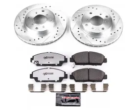 Power Stop Z26 Street Warrior Brake Kit Front Honda Prelude 1992-1996