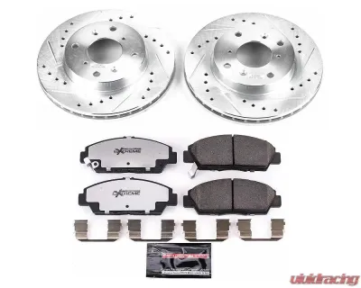 Power Stop Z26 Street Warrior Brake Kit Front Honda Prelude 1992-1996 - K1033-26