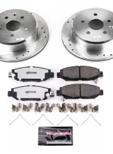 Power Stop Z26 Street Warrior Brake Kit Rear Lexus SC300 1992-1998                                     - K1072-26 - Image 2