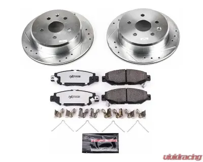 Power Stop Z26 Street Warrior Brake Kit Rear Lexus SC300 1992-1998 - K1072-26