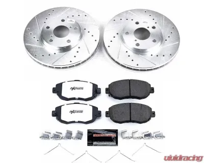 Power Stop Z26 Street Warrior Brake Kit Front Lexus GS300 1993-2005 - K1077-26