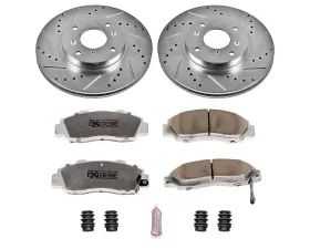 Power Stop Z26 Street Warrior Brake Kit Front Acura CL 1998-1999