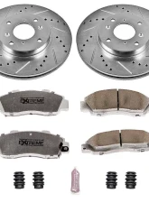 Power Stop Z26 Street Warrior Brake Kit Front Acura CL 1998-1999                                     - K1237-26 - Image 2