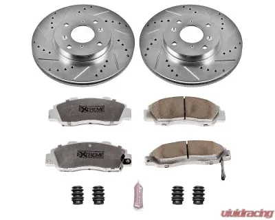 Power Stop Z26 Street Warrior Brake Kit Front Acura CL 1998-1999 - K1237-26