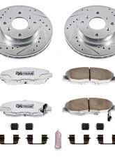 Power Stop Z26 Street Warrior Brake Kit Front Acura CL 1998-1999                                     - K1239-26 - Image 2
