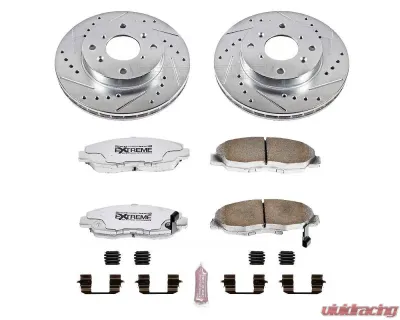 Power Stop Z26 Street Warrior Brake Kit Front Acura CL 1998-1999 - K1239-26