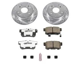 Power Stop Z26 Street Warrior Brake Kit Rear Acura CL 1998-1999