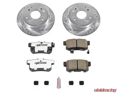 Power Stop Z26 Street Warrior Brake Kit Rear Acura CL 1998-1999 - K1244-26