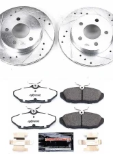 Power Stop Z26 Street Warrior Brake Kit Rear Ford Thunderbird 1993-1997                                     - K1297-26 - Image 2