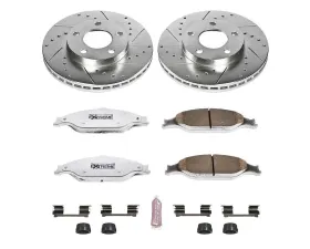 Power Stop Z26 Street Warrior Brake Kit Front Ford Mustang 1999-2004