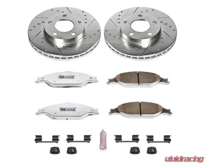 Power Stop Z26 Street Warrior Brake Kit Front Ford Mustang 1999-2004 - K1301-26