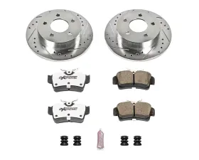 Power Stop Z26 Street Warrior Brake Kit Rear Ford Mustang 1994-2004