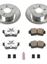Power Stop Z26 Street Warrior Brake Kit Rear Ford Mustang 1994-2004                                     - K1303-26 - Image 2
