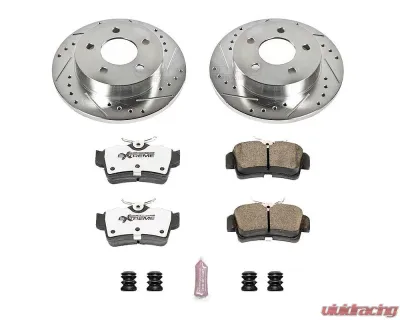 Power Stop Z26 Street Warrior Brake Kit Rear Ford Mustang 1994-2004 - K1303-26